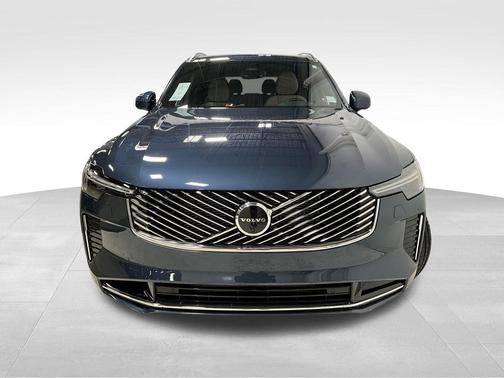 Denim Blue Metallic 2026 Volvo XC90 Plug-In Hybrid Plus, T8 AWD, Electric/Gasoline, Bright, 7 Seats