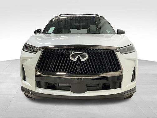 Radiant White/Black Obsidian 2026 INFINITI QX60 AUTOGRAPH