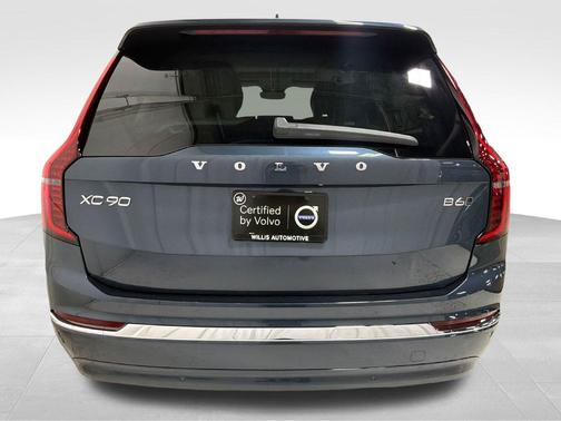 Denim Blue Metallic 2026 Volvo XC90 Ultra, B6 AWD Gas (mild hybrid), Gasoline, Bright, 7 Seats