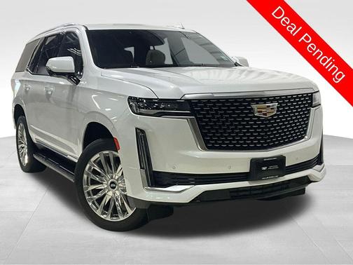 Crystal White Tricoat 2023 Cadillac Escalade Premium Luxury