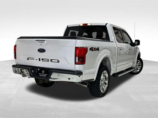 White Platinum 2018 Ford F-150 Lariat