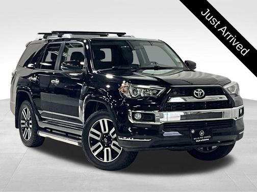 Midnight Black Metallic 2017 Toyota 4Runner Limited