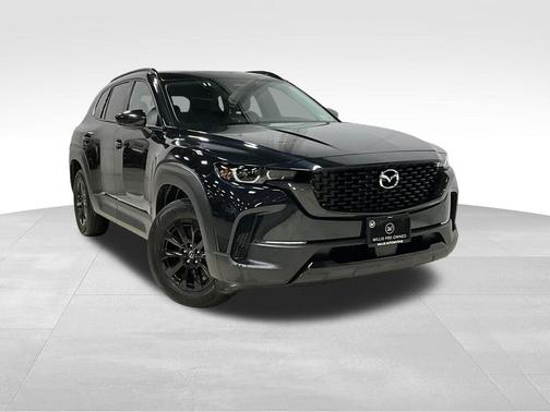 Jet Black Mica 2025 Mazda CX-50 Hybrid Premium Package