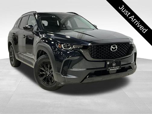 Jet Black Mica 2025 Mazda CX-50 Hybrid Premium Package