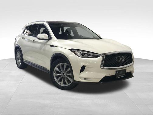 Majestic White 2019 INFINITI QX50 ESSENTIAL
