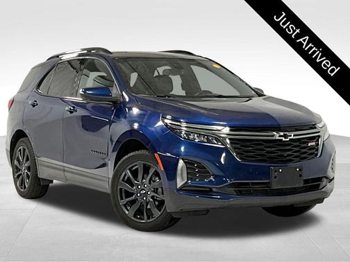 Blue Glow Metallic 2022 Chevrolet Equinox AWD RS