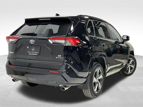 Midnight Black Metallic 2025 Toyota RAV4 Hybrid SE