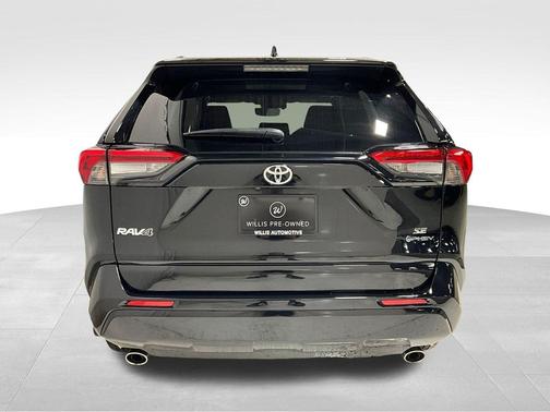 Midnight Black Metallic 2025 Toyota RAV4 Hybrid SE