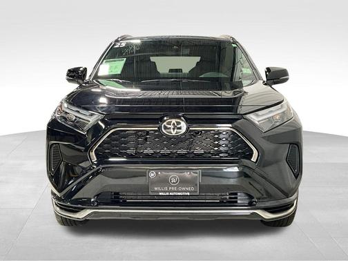 Midnight Black Metallic 2025 Toyota RAV4 Hybrid SE