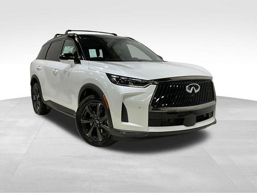 Radiant White/Black Obsidian 2027 INFINITI QX60 AUTOGRAPH