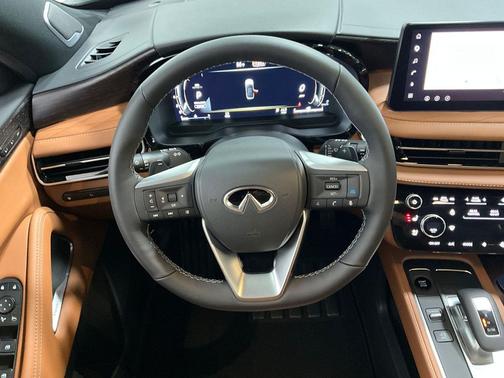 Radiant White/Black Obsidian 2027 INFINITI QX60 AUTOGRAPH