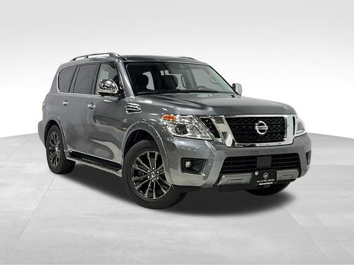 Gun Metallic 2019 Nissan Armada Platinum
