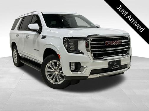 Summit White 2023 GMC Yukon SLT