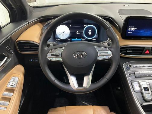 Portofino Gray 2022 Hyundai SANTA FE Calligraphy