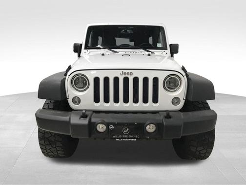 Bright White Clearcoat 2017 Jeep Wrangler Unlimited Sport