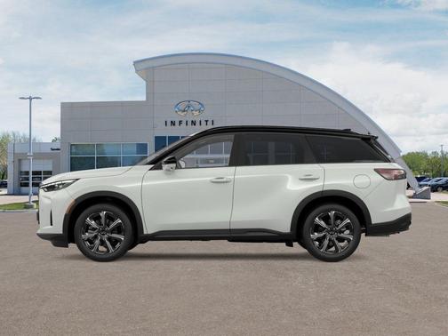 Radiant White/Black Obsidian 2026 INFINITI QX60 AUTOGRAPH