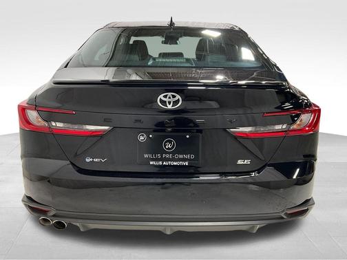 Midnight Black Metallic 2025 Toyota Camry SE