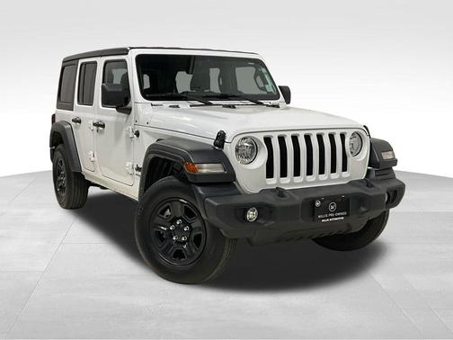 Bright White Clearcoat 2022 Jeep Wrangler Unlimited Sport