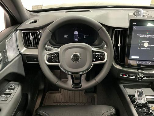 Onyx Black Metallic 2026 Volvo XC60 Plug-In Hybrid Black Edition Ultra, T8 AWD Electric/Gasoline, Dark