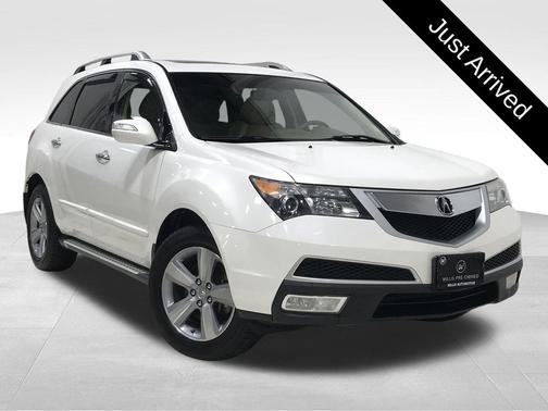 Aspen White Pearl II 2012 Acura MDX 3.7L Technology