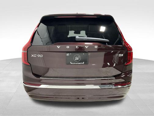 Mulberry Red Metallic 2026 Volvo XC90 Plug-In Hybrid Plus, T8 AWD, Electric/Gasoline, Bright, 7 Seats