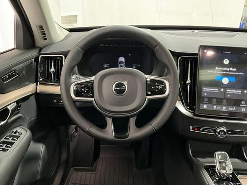 Mulberry Red Metallic 2026 Volvo XC90 Plug-In Hybrid Plus, T8 AWD, Electric/Gasoline, Bright, 7 Seats