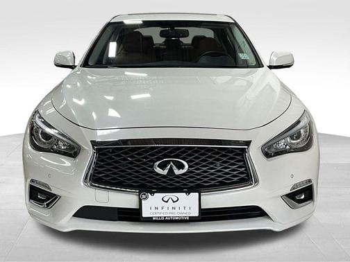 Majestic White 2023 INFINITI Q50 3.0t LUXE