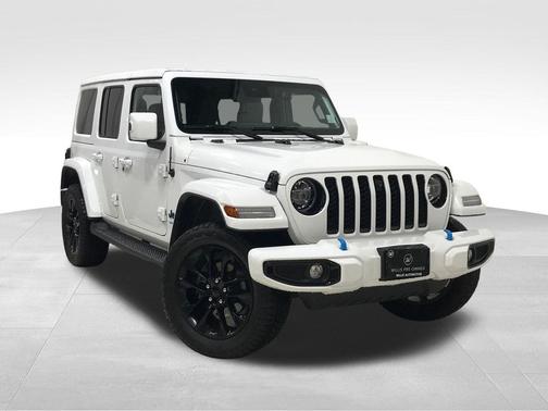 Bright White Clearcoat 2021 Jeep Wrangler Unlimited 4xe Sahara High Altitude