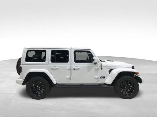 Bright White Clearcoat 2021 Jeep Wrangler Unlimited 4xe Sahara High Altitude