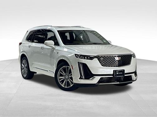 Crystal White Tricoat 2024 Cadillac XT6 Premium Luxury AWD