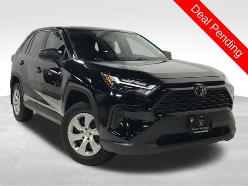 Midnight Black Metallic 2023 Toyota RAV4 LE