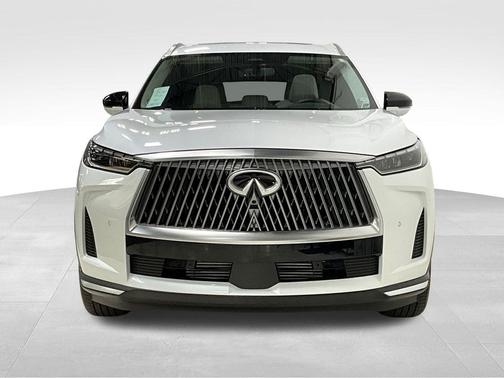 Radiant White 2026 INFINITI QX60 LUXE AWD