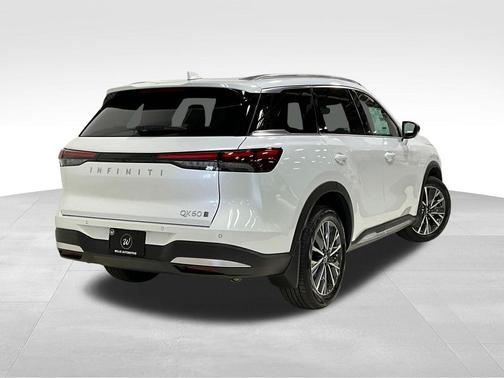Radiant White 2026 INFINITI QX60 LUXE AWD