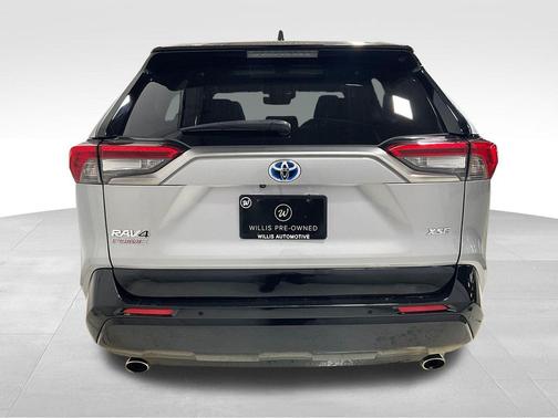 Silver Sky Metallic w/Midnight Black Roof 2021 Toyota RAV4 Prime XSE