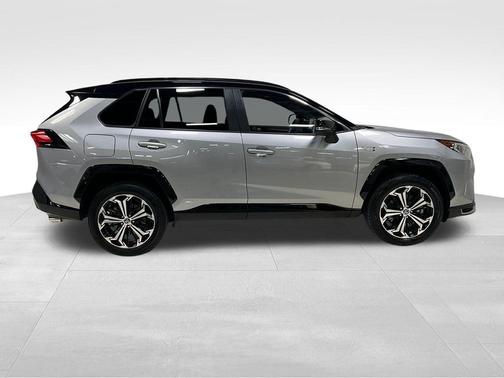 Silver Sky Metallic w/Midnight Black Roof 2021 Toyota RAV4 Prime XSE