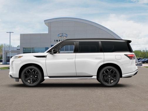 Dynamic Metal/Black Obsidian 2027 INFINITI QX80 SPORT