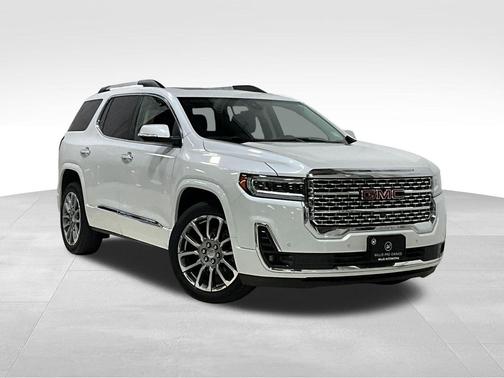 White Frost Tricoat 2023 GMC Acadia Denali