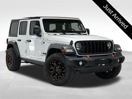 Bright White Clearcoat 2024 Jeep Wrangler Sport