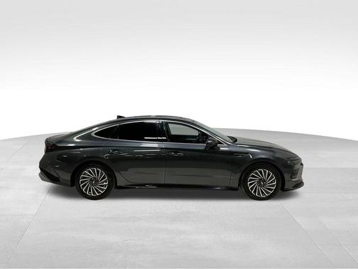 Portofino Gray 2024 Hyundai SONATA Hybrid Limited