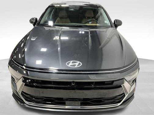 Portofino Gray 2024 Hyundai SONATA Hybrid Limited