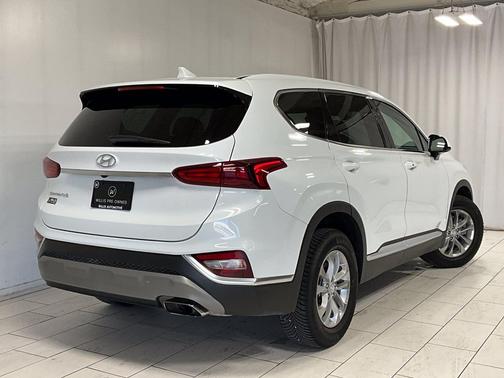 Quartz White 2019 Hyundai SANTA FE SEL 2.4