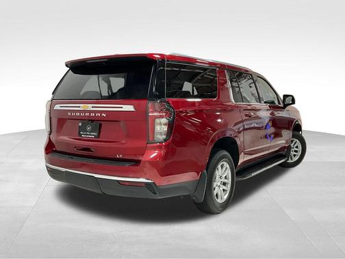Cherry Red Tintcoat 2022 Chevrolet Suburban LT