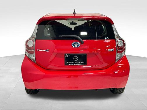Absolutely Red 2012 Toyota Prius c Three