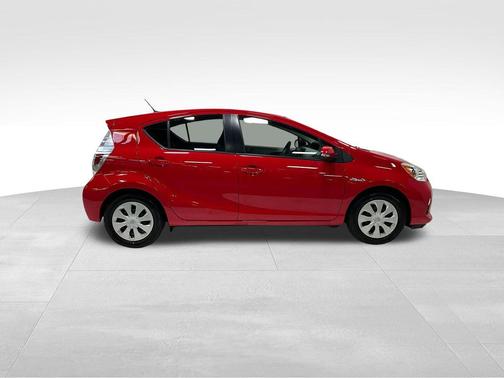 Absolutely Red 2012 Toyota Prius c Three