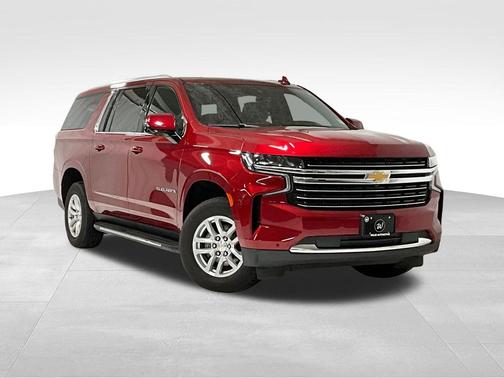 Cherry Red Tintcoat 2022 Chevrolet Suburban LT