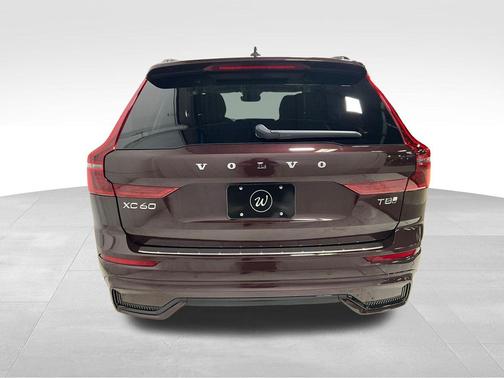 Mulberry Metallic 2026 Volvo XC60 Plug-In Hybrid Plus, T8 AWD Electric/Gasoline, Dark