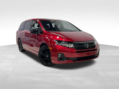 Radiant Red Metallic II 2025 Honda Odyssey Sport-L