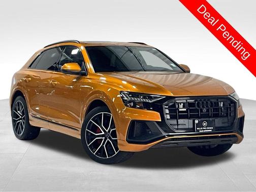Dragon Orange Metallic 2020 Audi Q8 55 Prestige