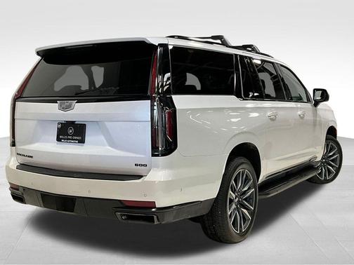 Crystal White Tricoat 2021 Cadillac Escalade ESV Sport Platinum