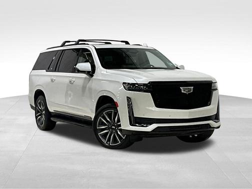 Crystal White Tricoat 2021 Cadillac Escalade ESV Sport Platinum